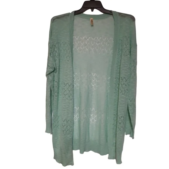 Grecerelle Open Front Long Cardigan Size Extra Large - Picture 2 of 8